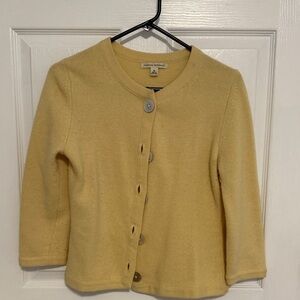 Banana Republic cashmere Cream Knit Sweater